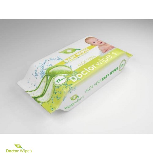 DR. WIPES - Vlažne maramice sa ekstraktom aloja vere